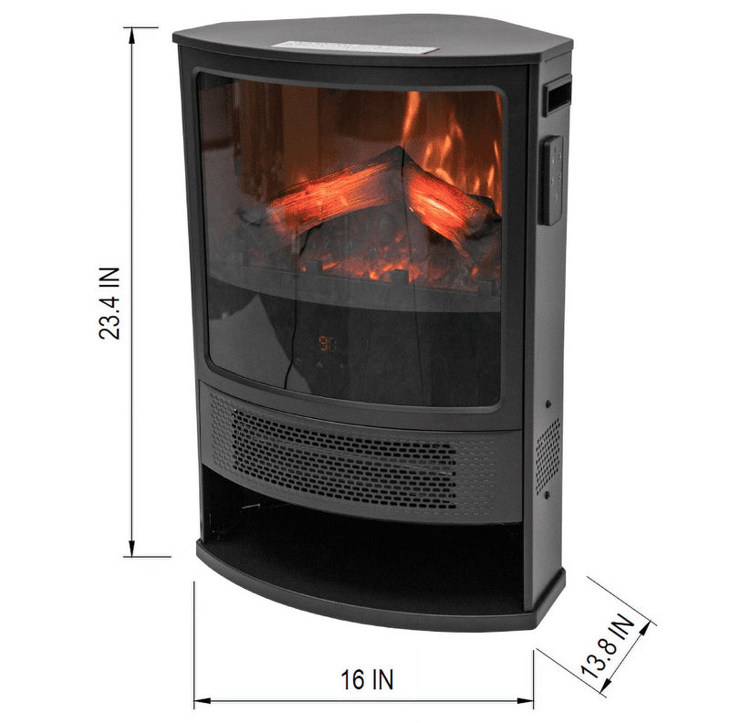 Better Homes & Gardens New Electric Corner Stove Heater with Remote