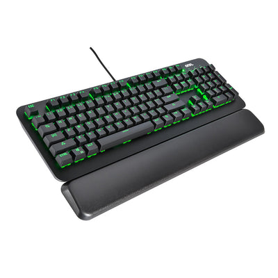 Onn. Gaming 104 Key Mechanical Keyboard with Blue Switches Adjustable