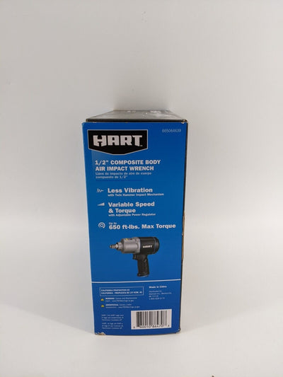 Hart 1/2" Composite Body Air Impact Wrench