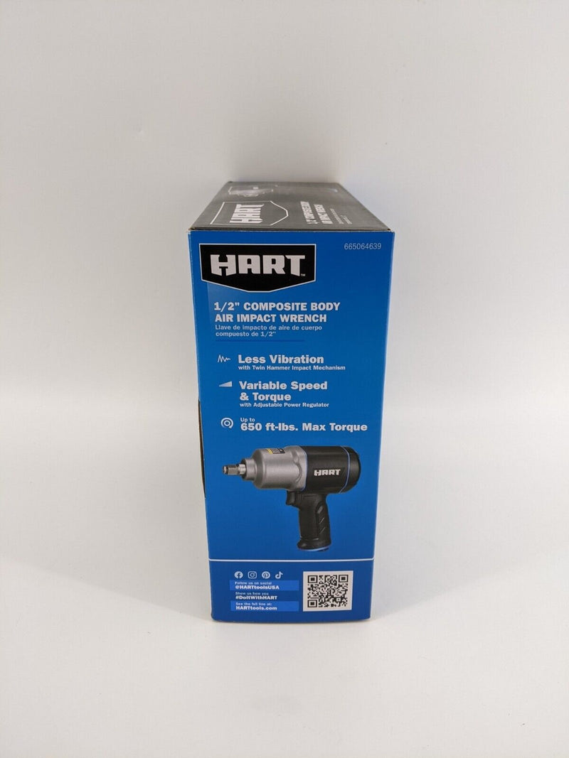 Hart 1/2" Composite Body Air Impact Wrench