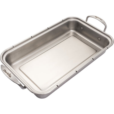 Charbroil Grill+ Roasting Dish And Cutting Board, Stainless Steel