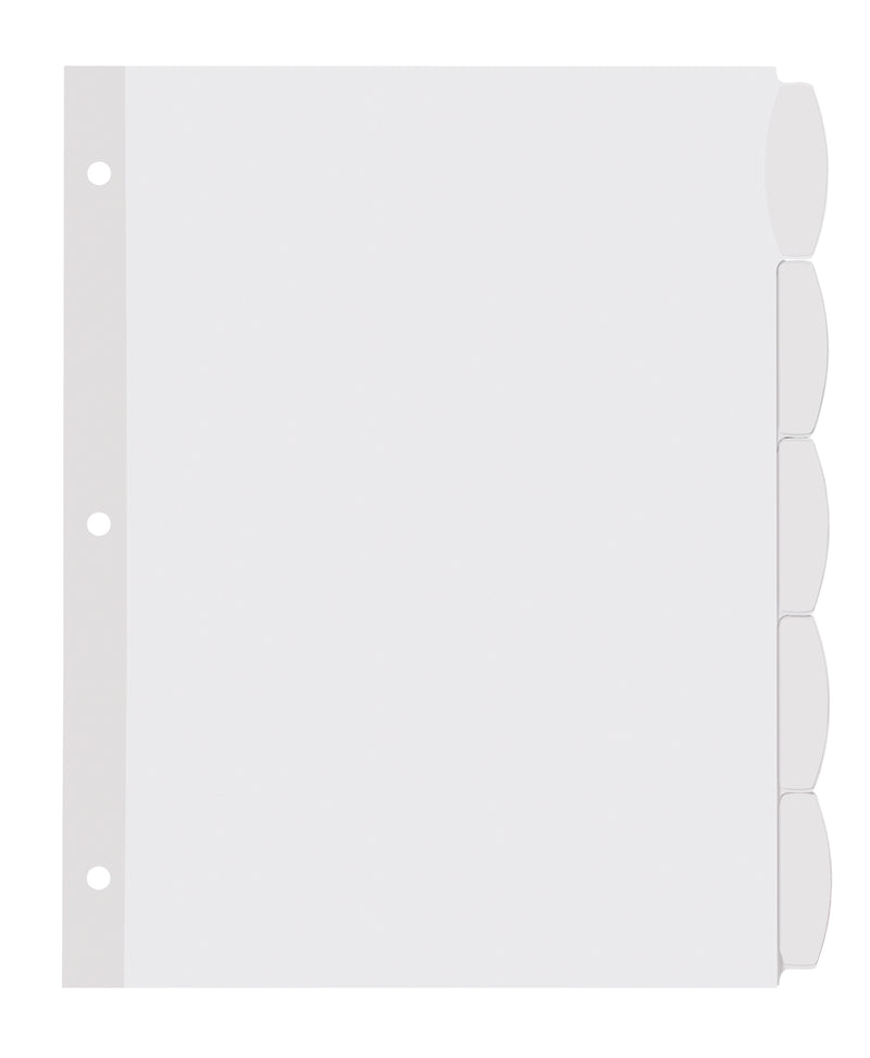 Avery Big Tab Printable Label Dividers, Easy Peel, 5 Tabs, 20 Sets (14434)