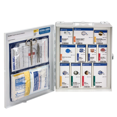 First Aid Only 25 Person Medium Metal SmartCompliance Cabinet