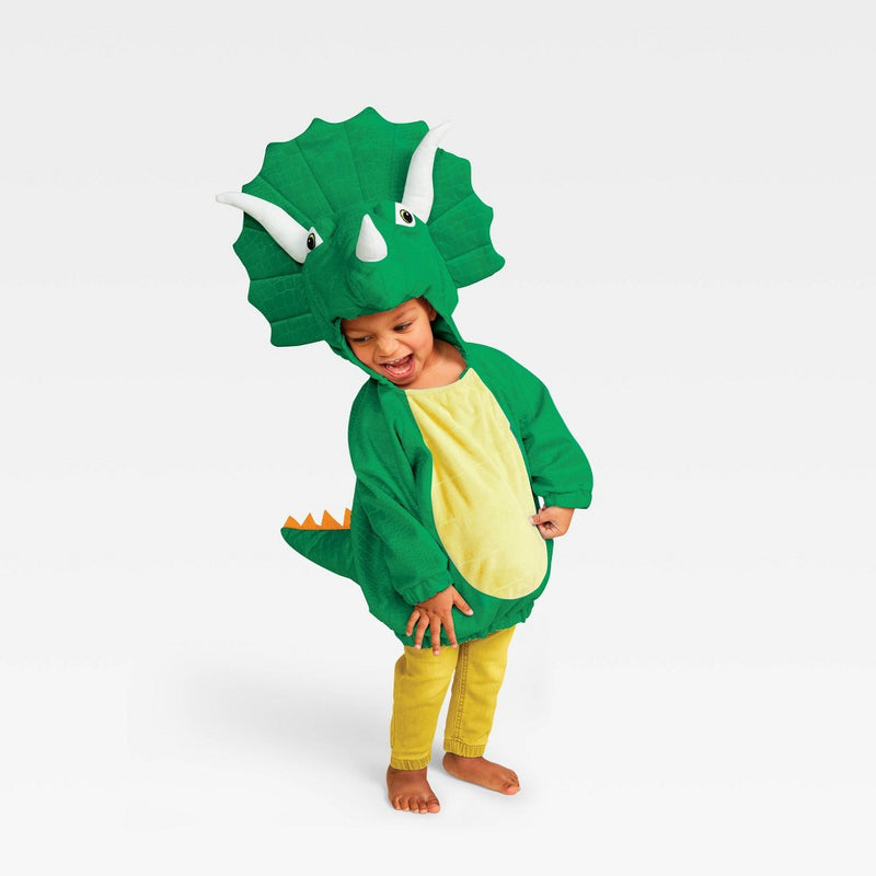 Baby Pullover Triceratops Costume, Size 6-12