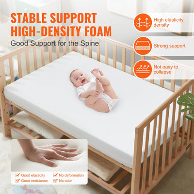 VEVOR  3“ Two-sided Portable Crib Mattress