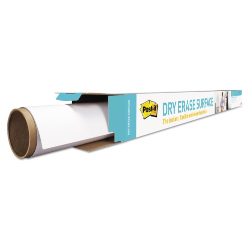 Post-it Dry-Erase Surface, 8-Ft x4-Ft, Super Sticky, White