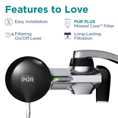 PUR PLUS Faucet Mount Water Filtration System