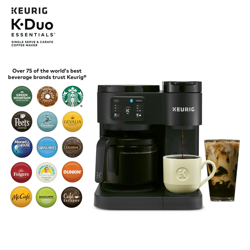 Keurig K-Duo Essentials, Hot & Iced Single-Serve