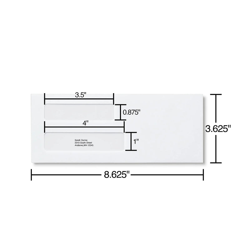 Staples Self Seal Security Tinted 