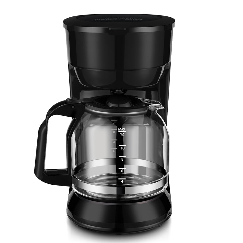 Mainstays 12 Cup Coffee Maker Black, Drip Coffee Maker