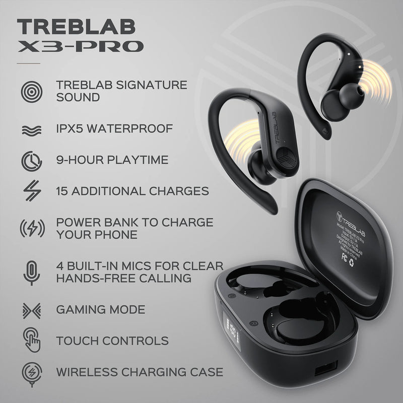 TREBLAB X3 Pro True Wireless Earbuds