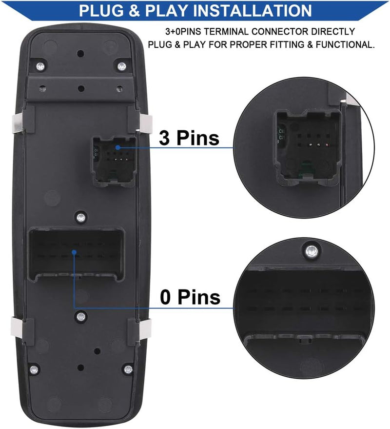 Door Lock ActuatorsMaster Power Window Switch