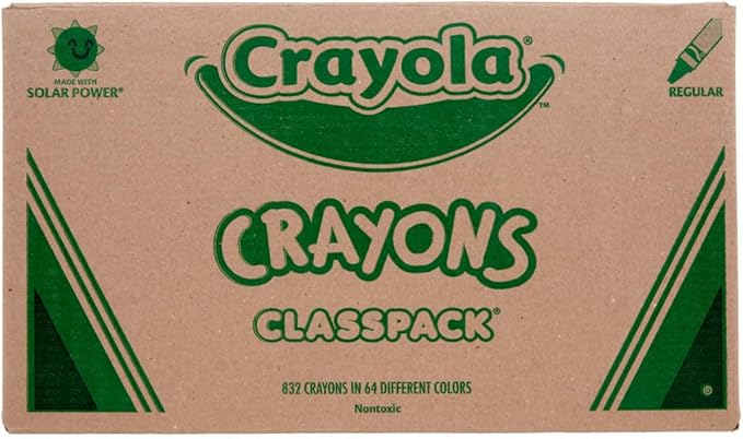 Crayola Crayon Classpack (832 Count)