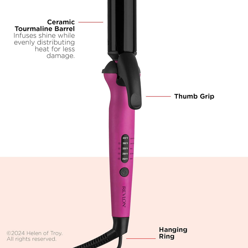 Revlon Easy Heat 1 1/4” Precision Curling Iron