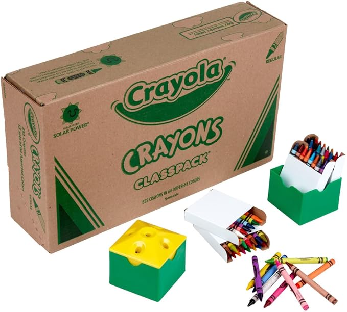 Crayola Crayon Classpack (832 Count)