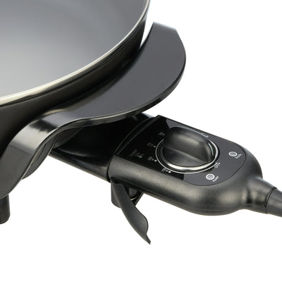 Mainstays 12" Round Nonstick Electric Skillet with Tempered Glass Cover