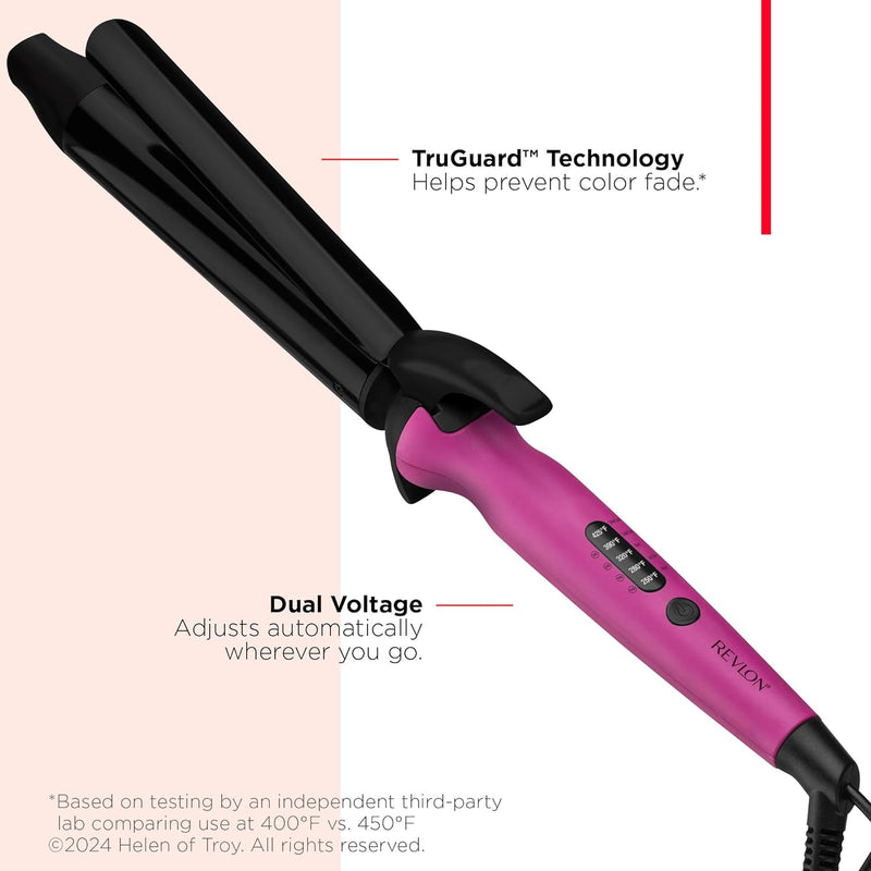 Revlon Easy Heat 1 1/4” Precision Curling Iron