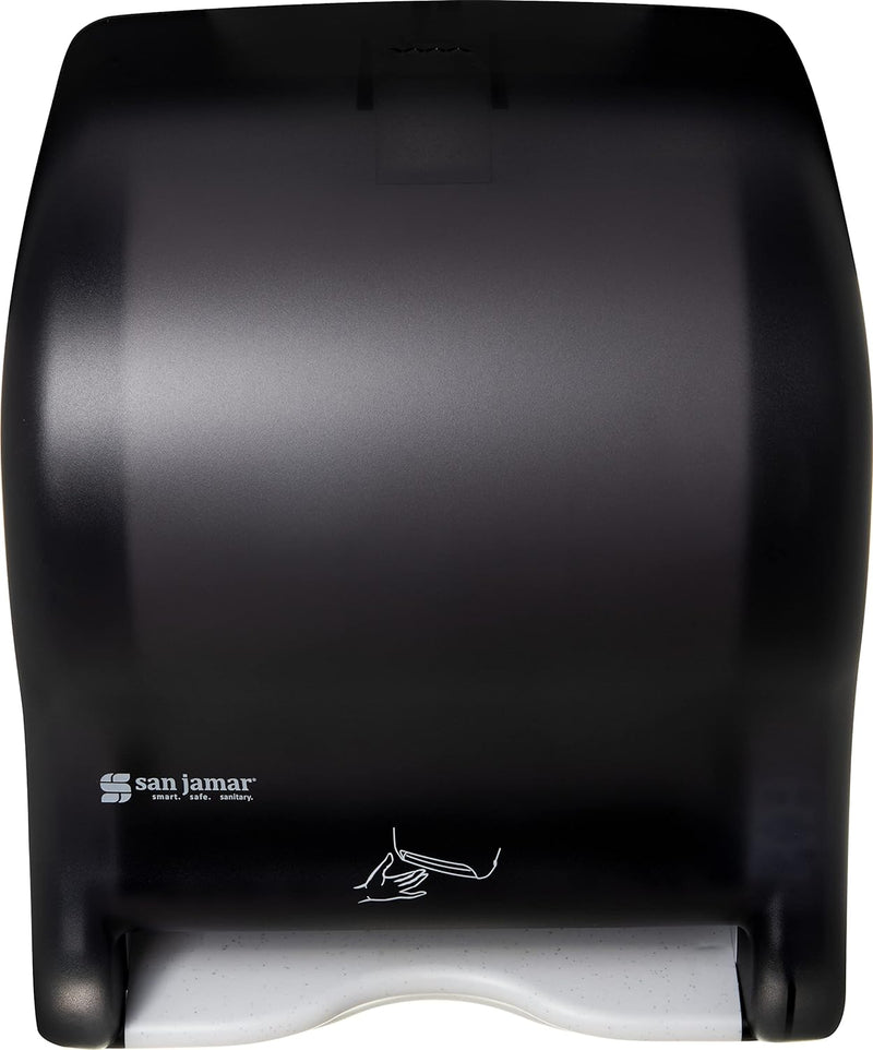 Classic Smart Paper Towel Dispenser, 10" x 14.5" x 12.5", Black