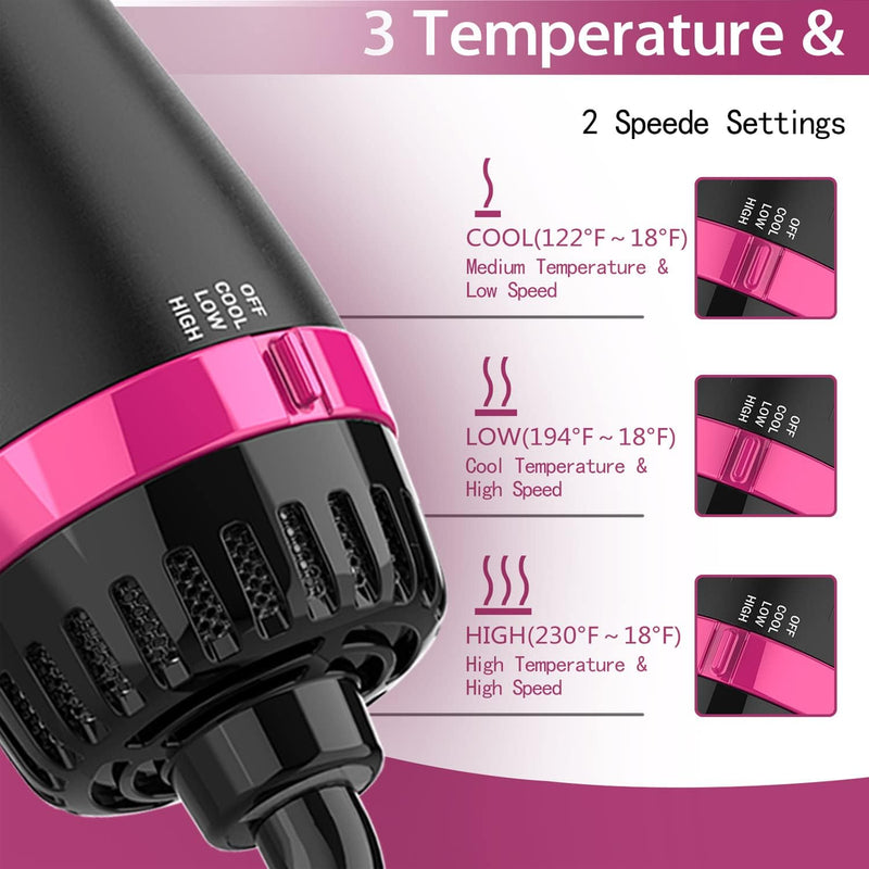 Hair Dryer Brush Blow Dryer Brush in One, 4 in 1 One Step Hair Dryer and Styler Volumizer