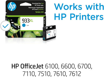 HP 935XL Cyan High Yield Original Ink Cartridge ,Exp:08/2023