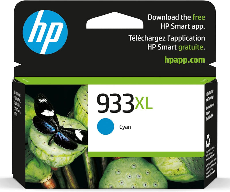 HP 935XL Cyan High Yield Original Ink Cartridge ,Exp:08/2023