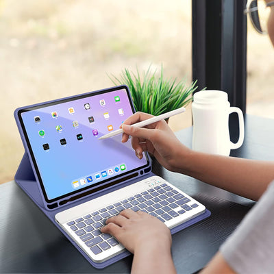 iPad Pro 11 inch Case with Keyboard, Purple