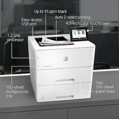 HP LaserJet Enterprise M507x Wireless Monochrome Printer