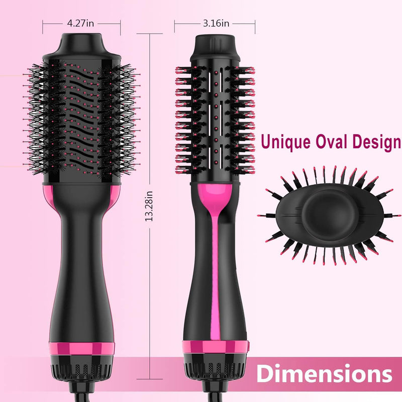 Hair Dryer Brush Blow Dryer Brush in One, 4 in 1 One Step Hair Dryer and Styler Volumizer