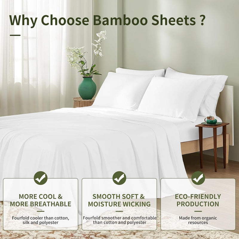 Shilucheng 6 Piece Queen Sheet Sets