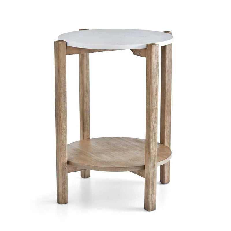 Better Homes & Gardens Round Marble End Table