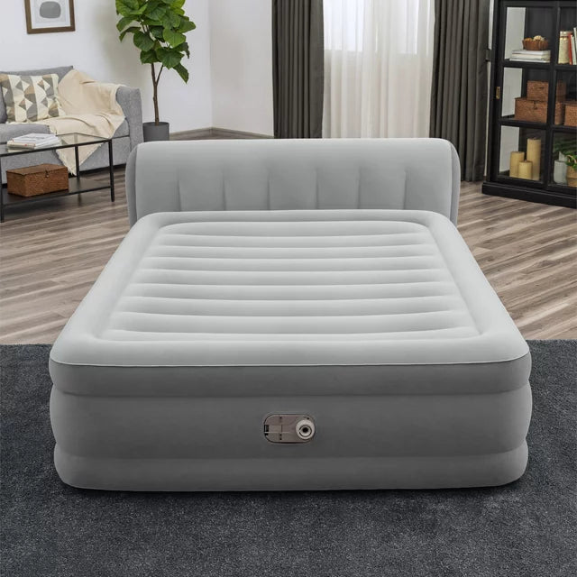 Bestway Headboard 18 Queen Air Mattress with Built in Pump Jackpot Discount Store