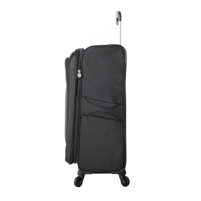 Arendale Soft Side 28” Expandable Checked Luggage, Black