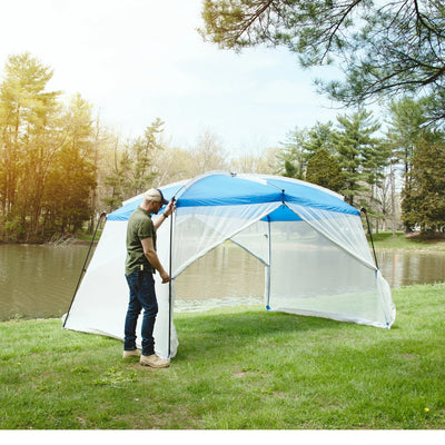 Ozark Trail Screen House Tent, Blue, 13 ft x 9 ft x 84 in