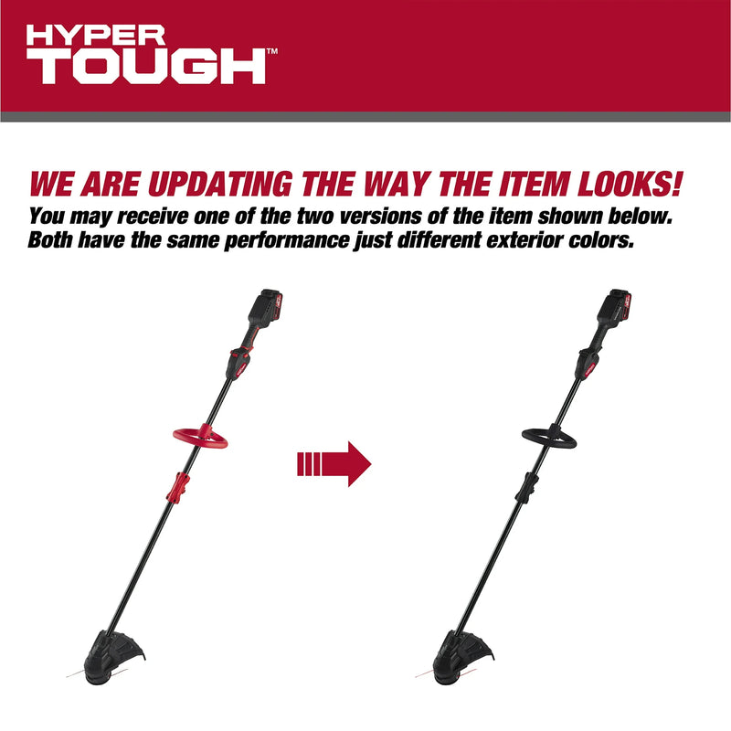 Hyper Tough 20V 13" Brushless String Trimmer with Rapid Reload Trimmer Head