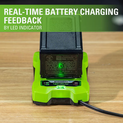 Greenworks 40V 5.0Ah Lithium-Ion Battery w/ Charger
