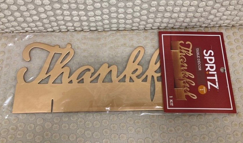 "Thankful" Tabletop Fall Décor