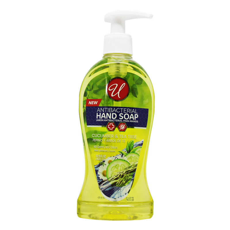 13.5 oz. Antibacterial Soap, Cucumber & Tea Tree Scent