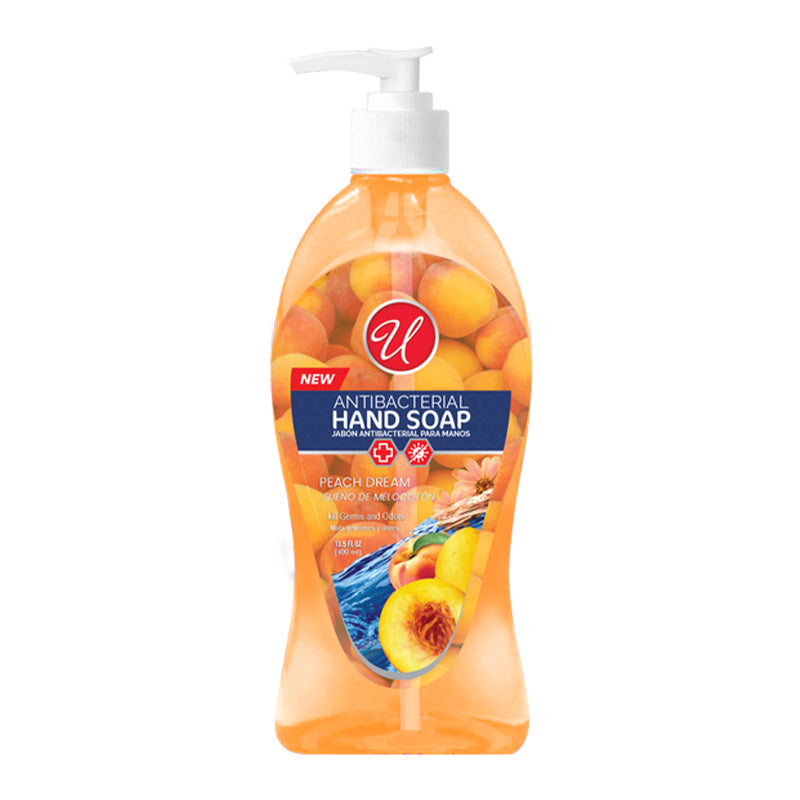 13.5 oz. Antibacterial Soap, Peach Scent