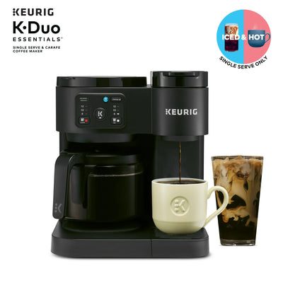 Keurig K-Duo Essentials, Hot & Iced Single-Serve