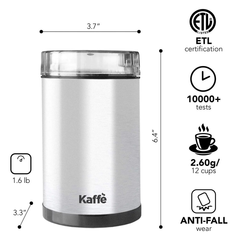 14Cup Electric Coffee Grinder, Stainless Steel