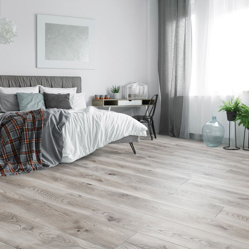 Select Surfaces SCLMF0481 Pearl Gray SpillDefense Laminate Flooring