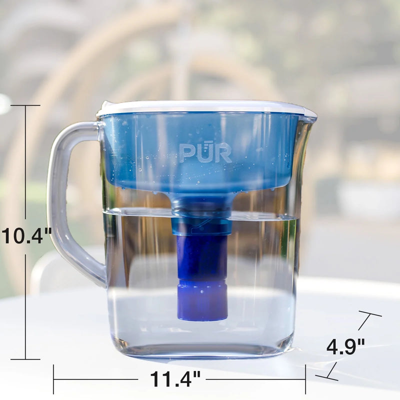 PUR PLUS 11 Cup Water Pitcher with Lead Reducing Filter