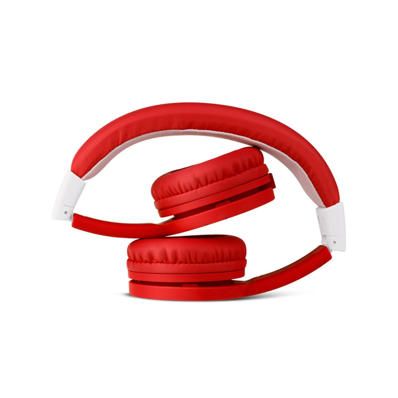 Tonies Headphones, Foldable On-Ear Headphones for Toniebox, Red