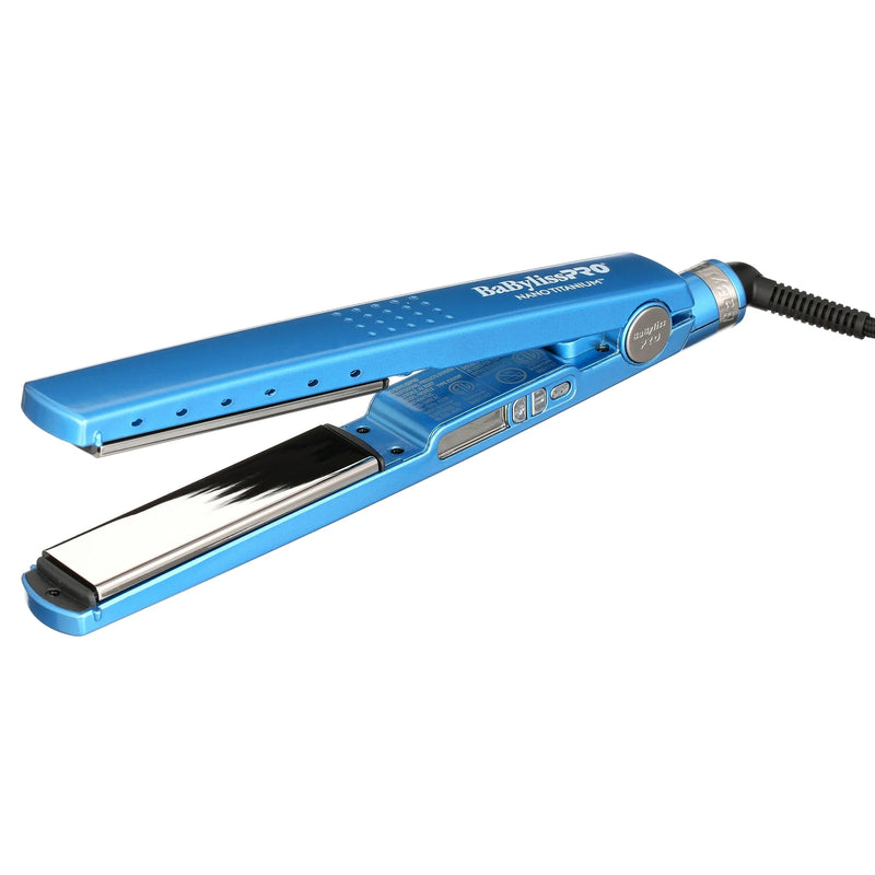 Babyliss Pro Nano Titanium Integrated Ceramic Heaters Iron ( 1.25" inch - Flat Plates)