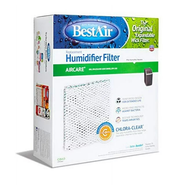 Humidifier Replacement Wick Filter, 10.5” x 12” x 4”