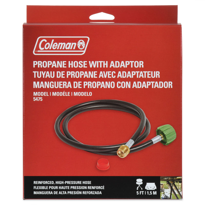 Coleman High-Pressure Propane Gas Hose and Adapter, 5&