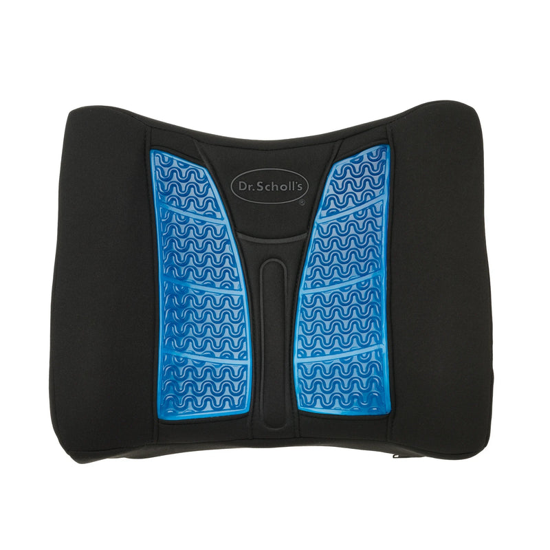 Dr. Scholl’s Black Massaging Gel Lumbar Seat Cushion