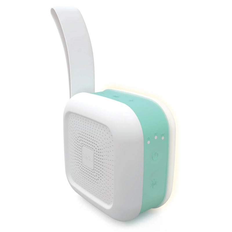 Frida Baby 2 in 1 Portable Sound Machine and Night Light with Strap, White Noise.