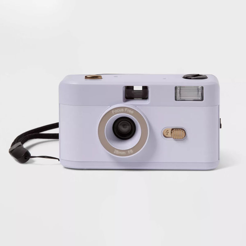 35MM Camera with Built-in Flash, Soft Purple
