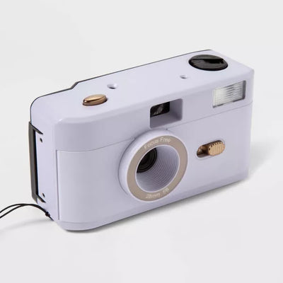 35MM Camera with Built-in Flash, Soft Purple